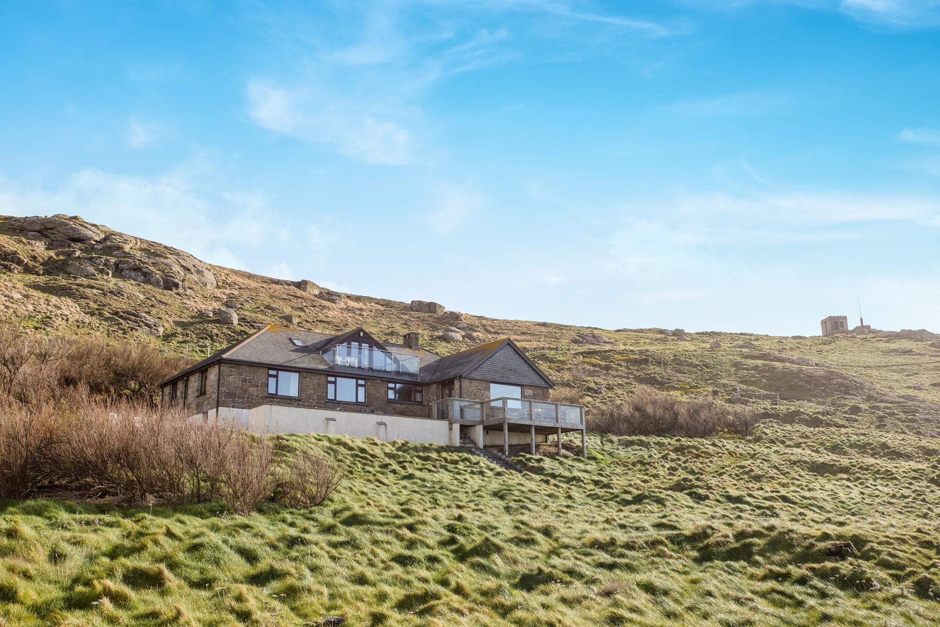 Perched on the cliff side in an enviable location.