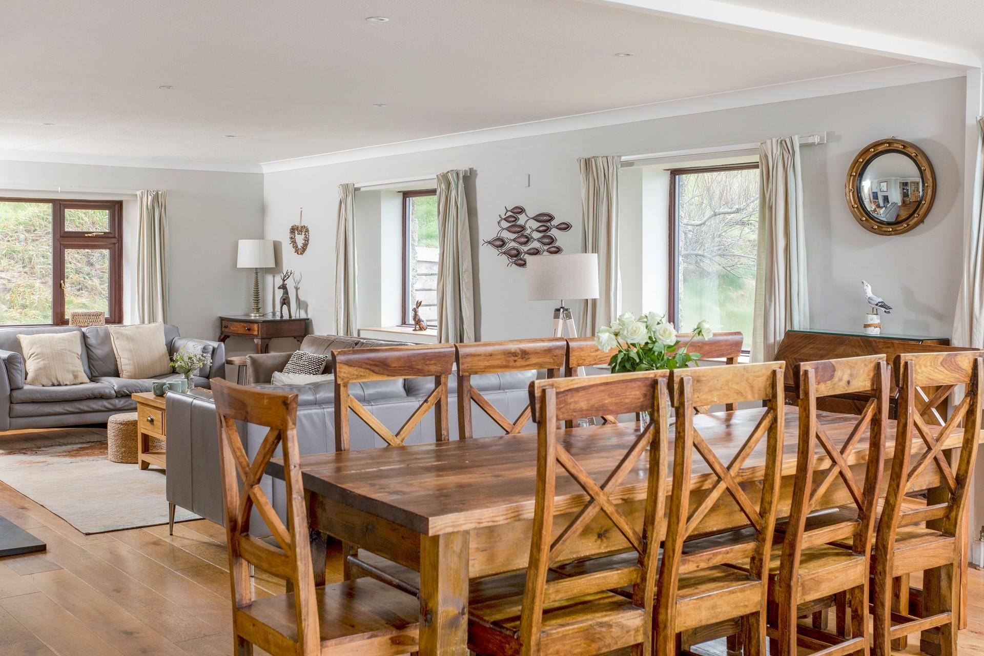 Gather the family around the dining table for a tasty feast.