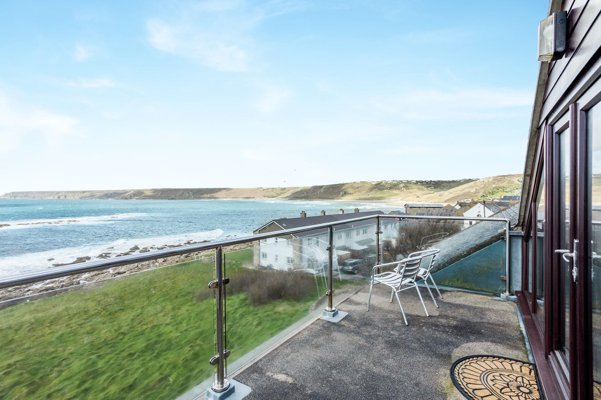 Sip a cold G&T on the balcony as the sun comes down.