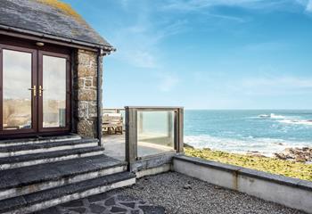 There is ample parking included at the property so you can explore all corners of Cornwall.