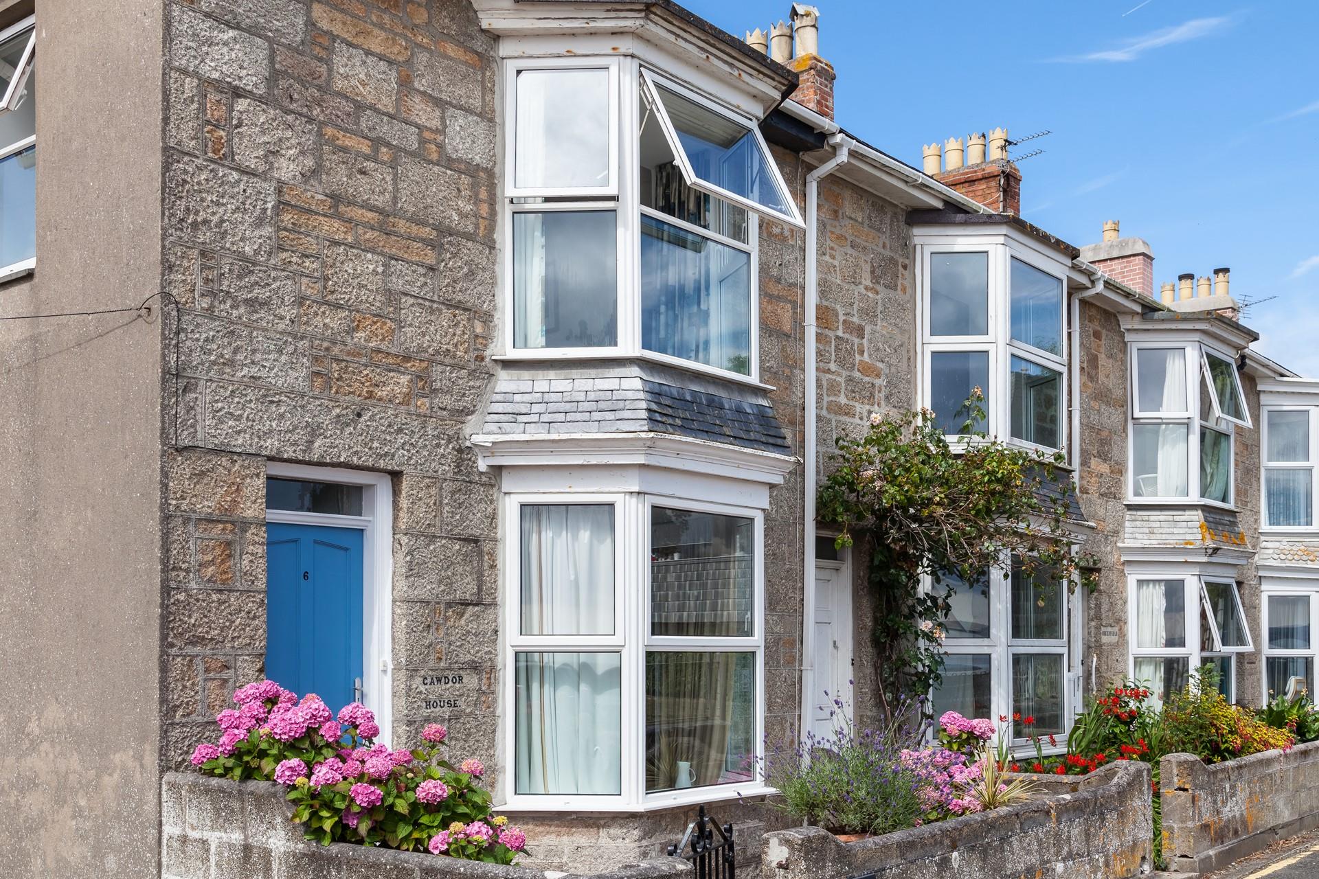 The terrace of houses where Cawdor is located. 