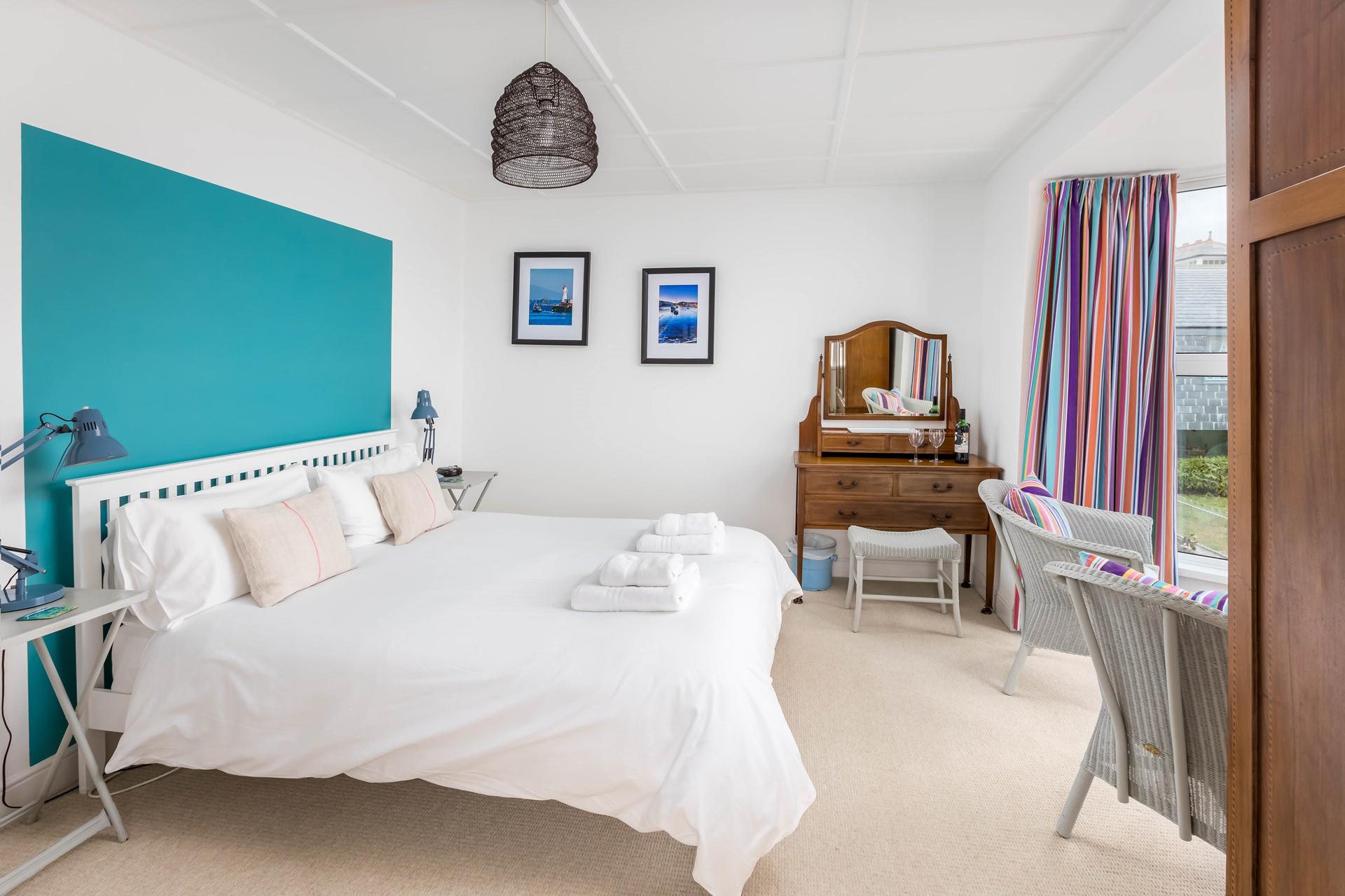 Cosy up in your king size bed and drift off to sleep dreaming of your next adventure.