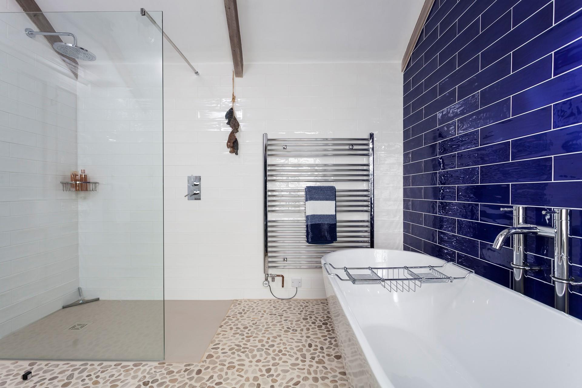 Indulge in a bubble bath after a long day exploring.