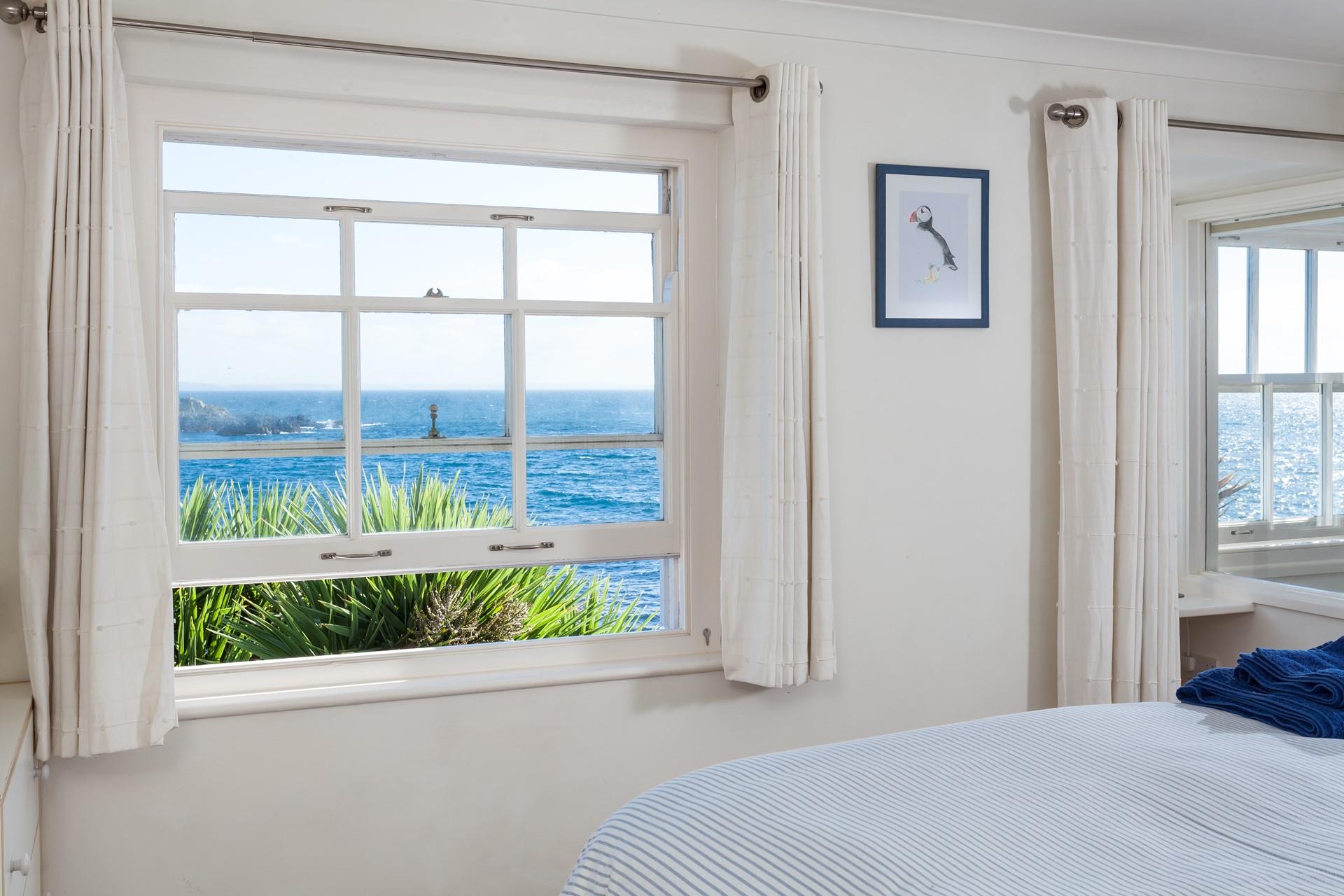 Fall asleep to the relaxing sounds of the waves outside your window.