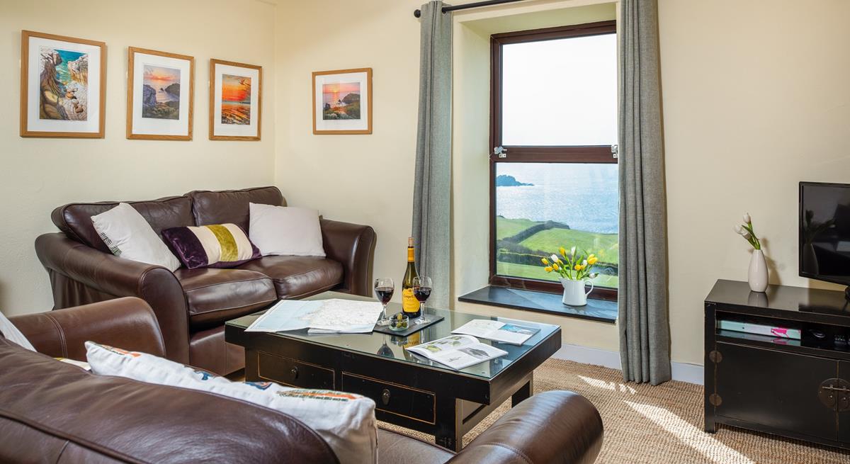 This cosy family sitting room is ideal for relaxing in the evening.