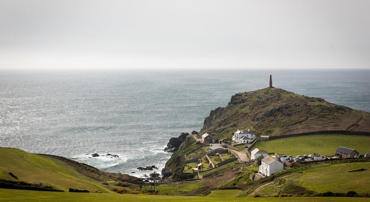 Looking directly over Cape Cornwall, Ocean View lives up to its name!
