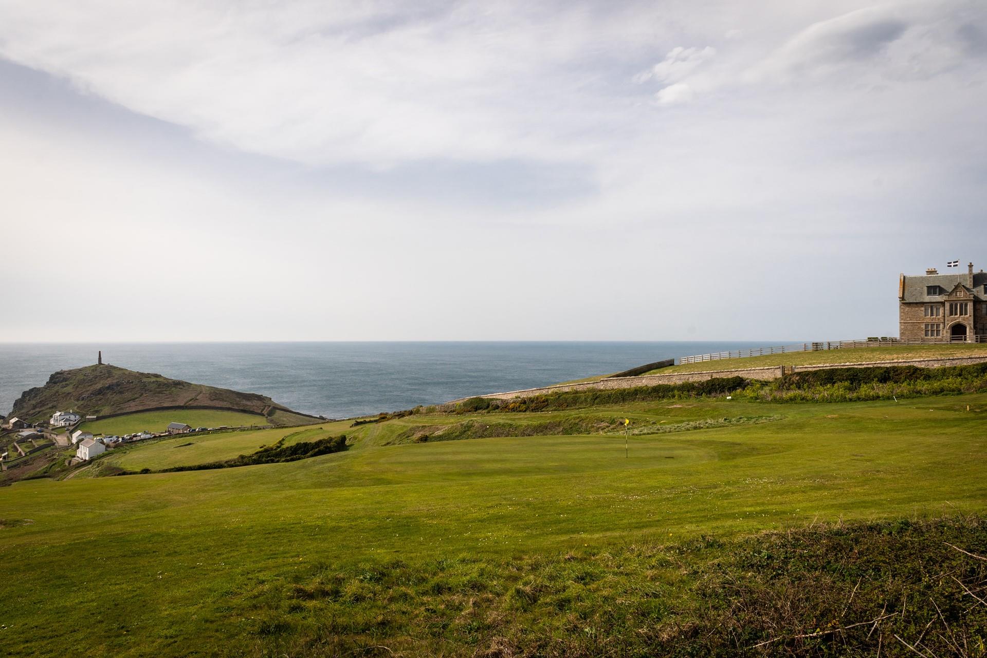 Sit and enjoy breathtaking views of Cape Cornwall.