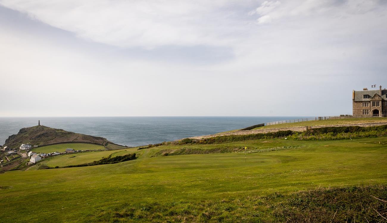 Sit and enjoy breathtaking views of Cape Cornwall.