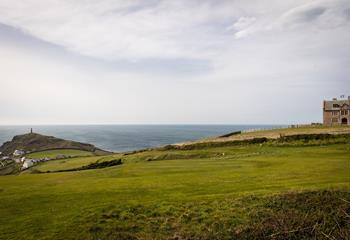 Sit and enjoy breathtaking views of Cape Cornwall.