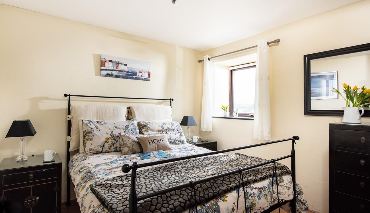 Wake up to beautiful Cornish views.