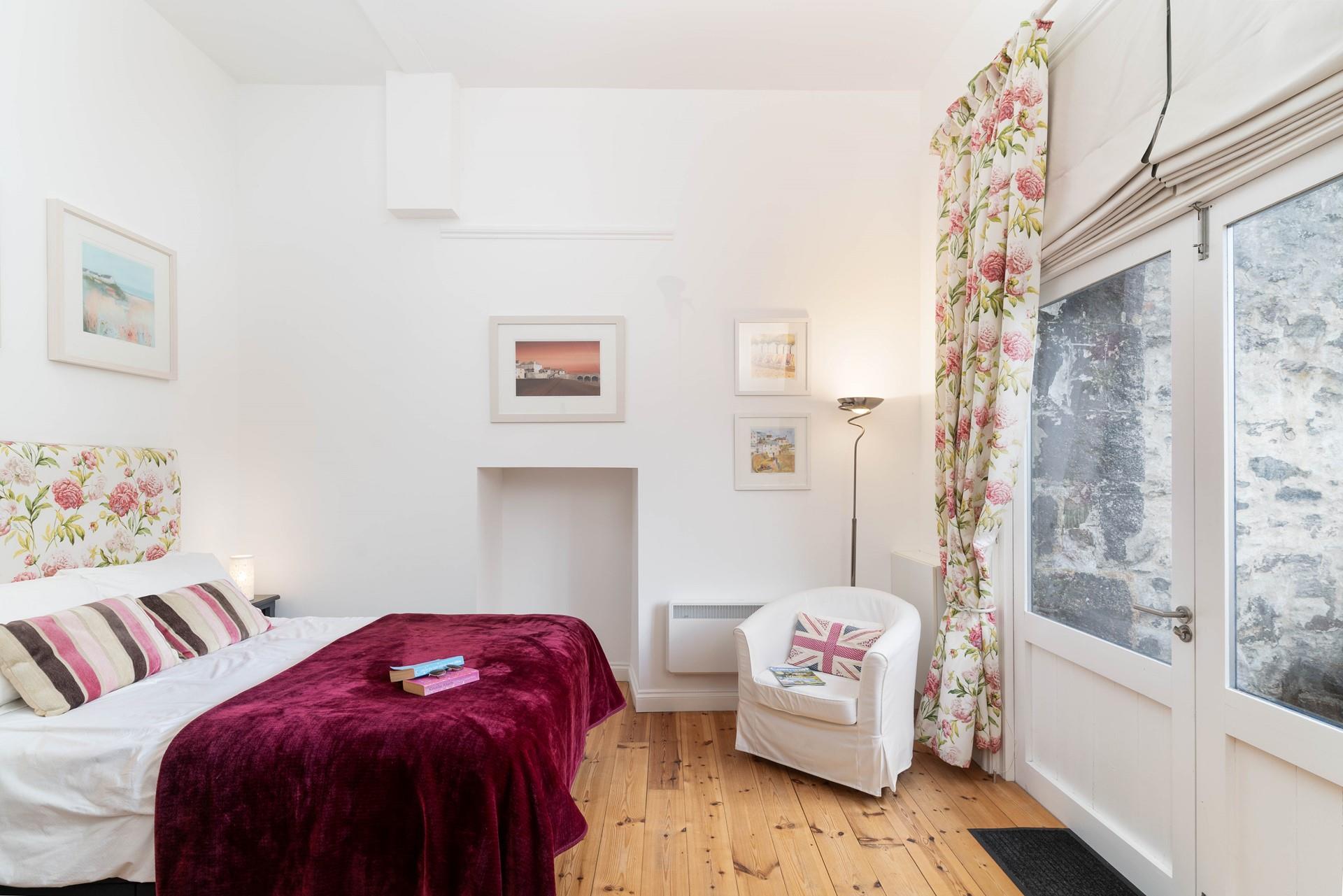 Curl up on the armchair with a good book.