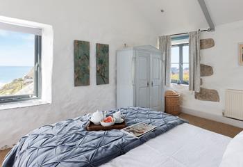 Enjoy coastal-inspired interiors of the double room.