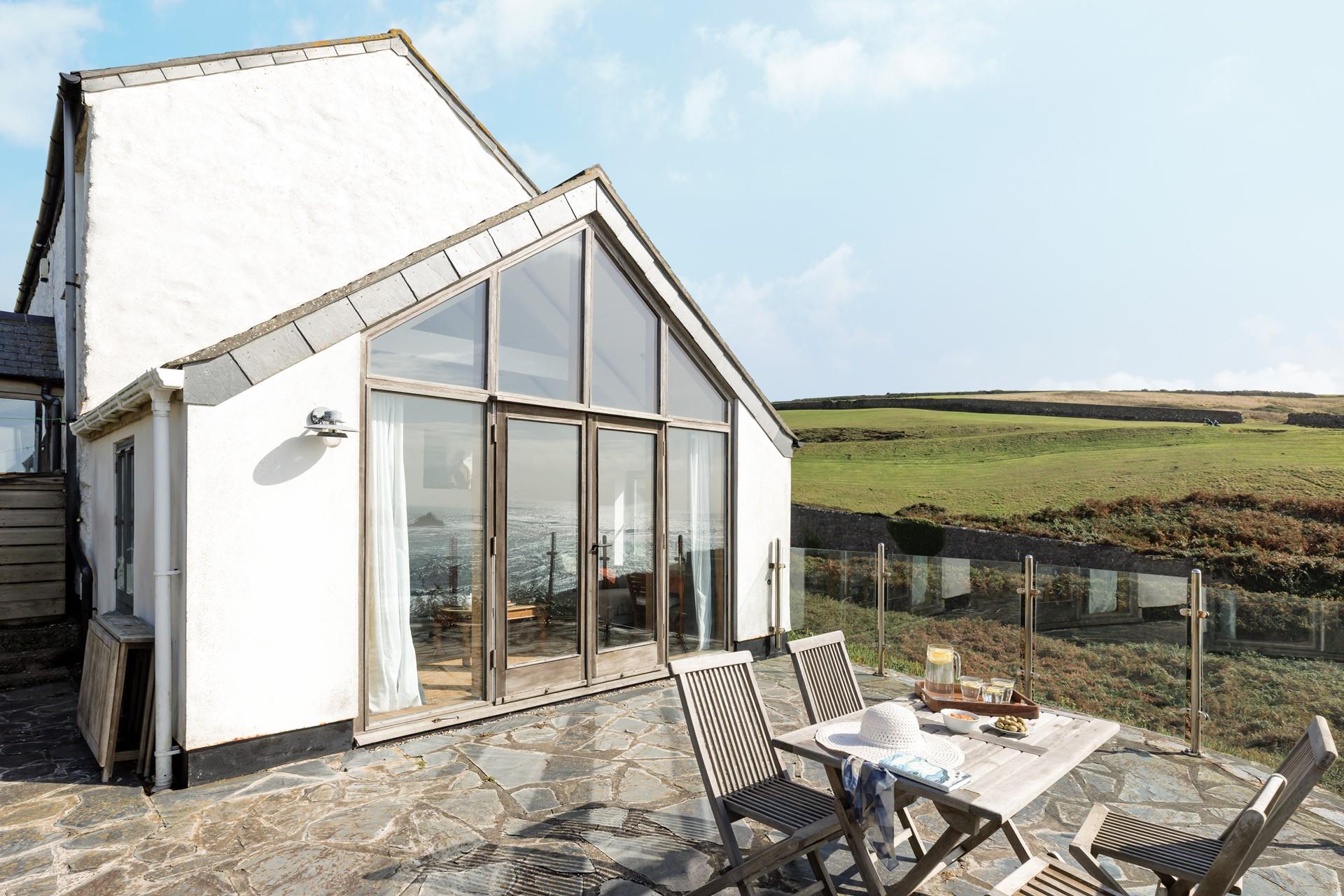 Soak up the sun on the patio.