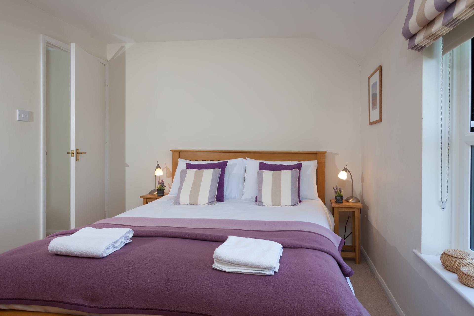 Sink into the pillows and enjoy a blissful night's sleep. 