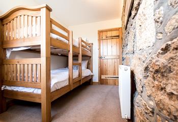 Bedroom 3 has bunk beds perfect for the little ones.