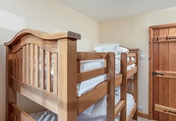Bedroom 3 has bunk beds perfect for the little ones.
