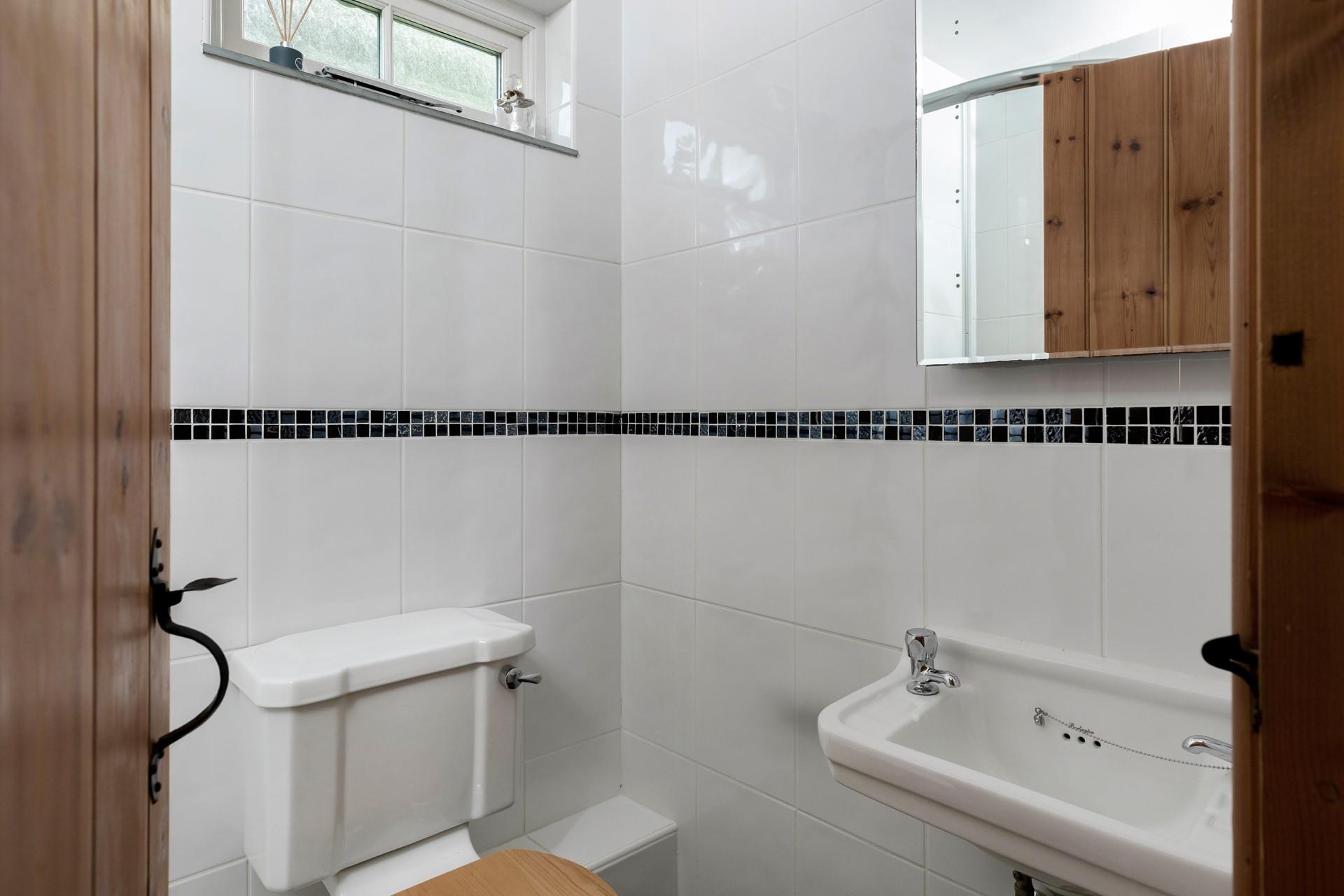 The two bathrooms are handy for families holidaying together.