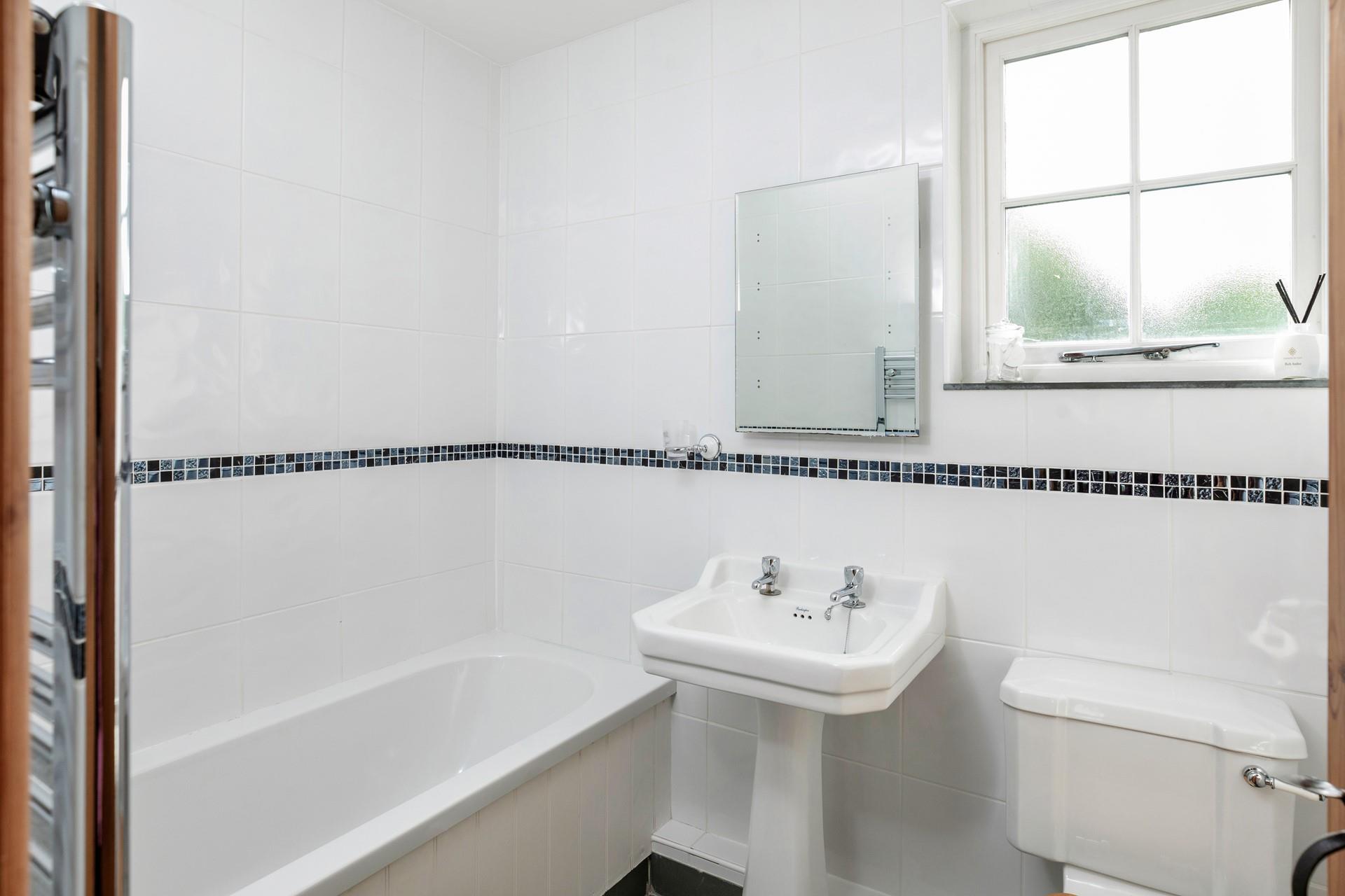 Enjoy a relaxing bath after a day of rambling the coast path.