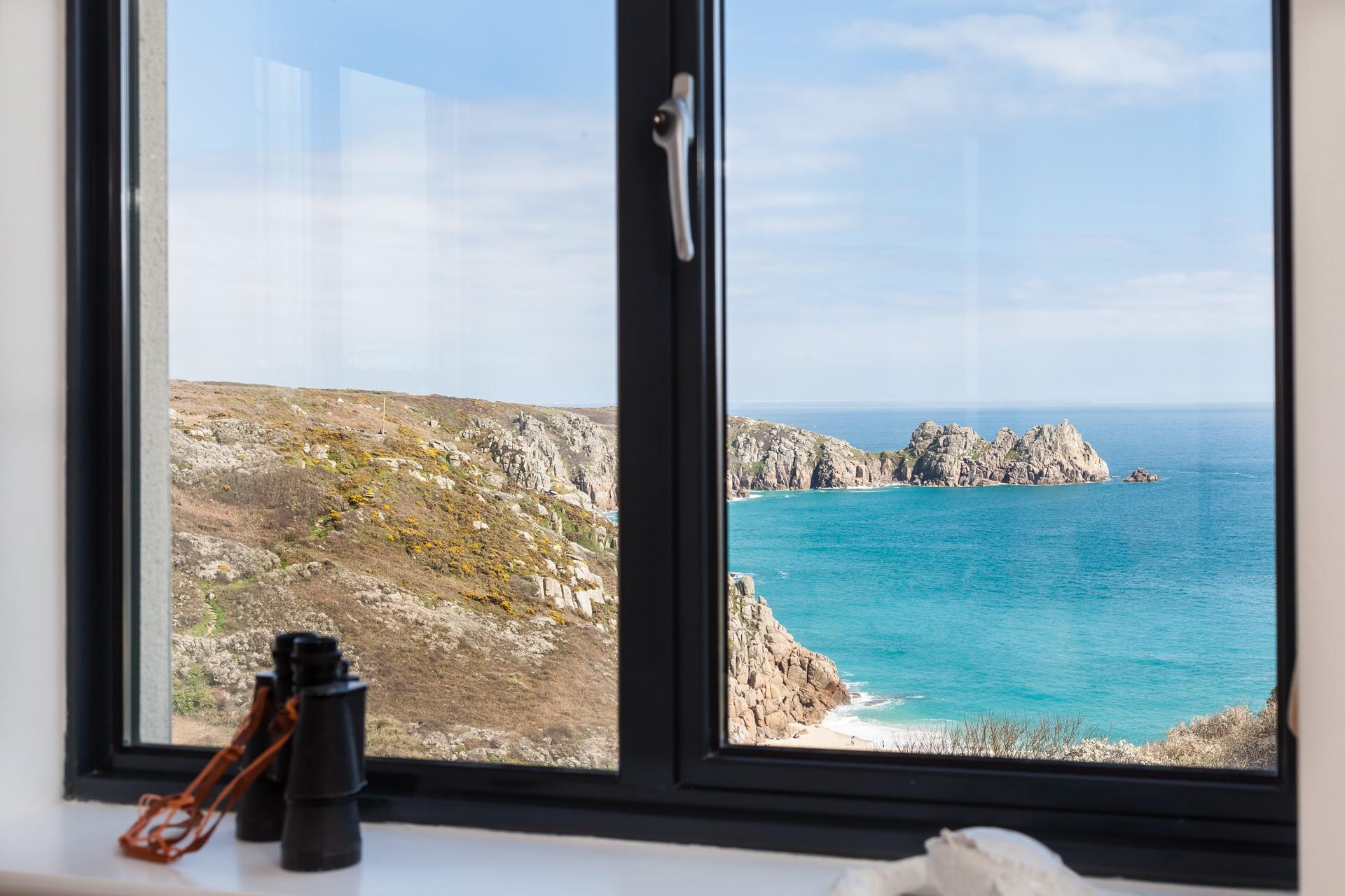 Gaze out to sea and see what wildlife you can spot.