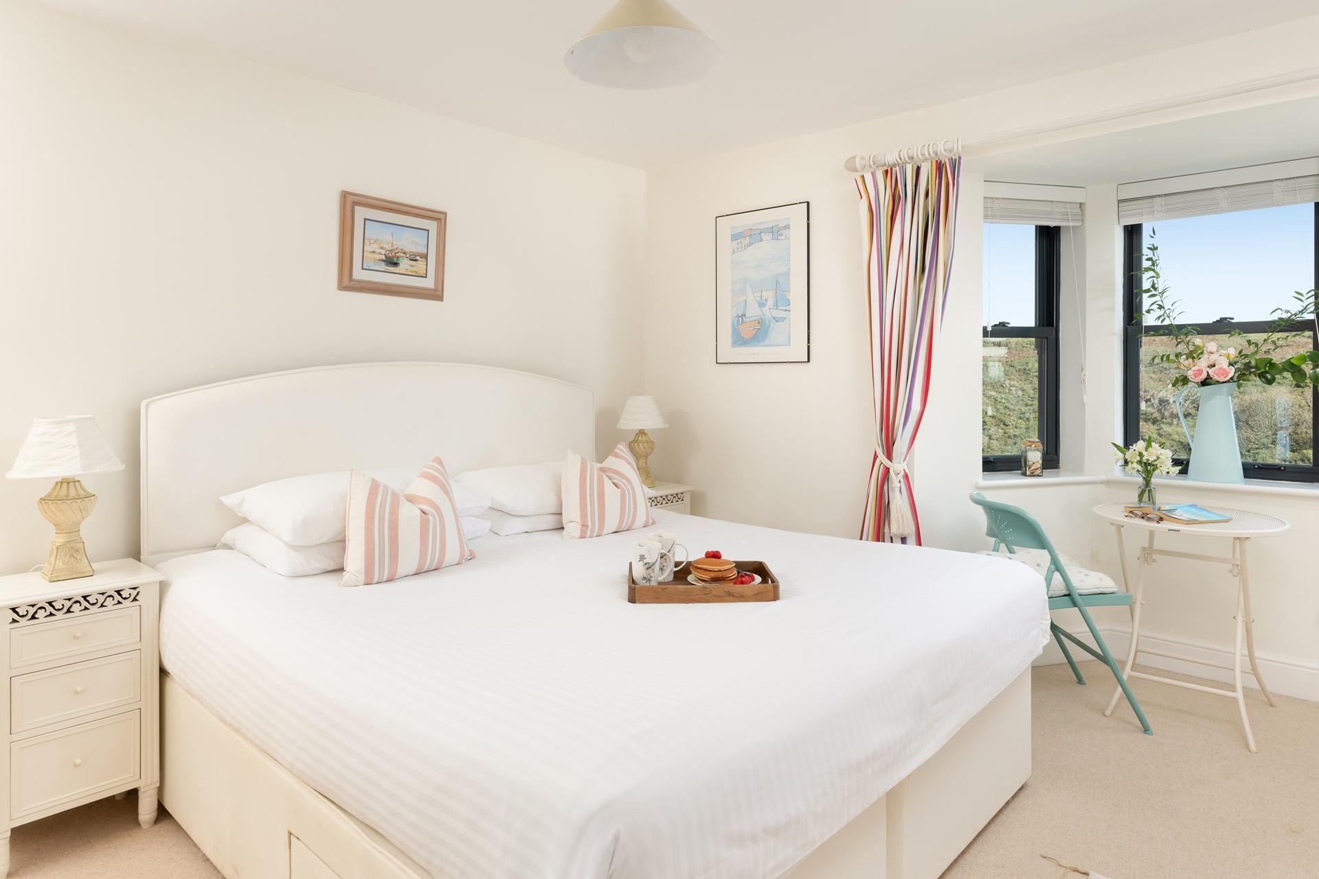 Enjoy a slow morning with breakfast in bed. 