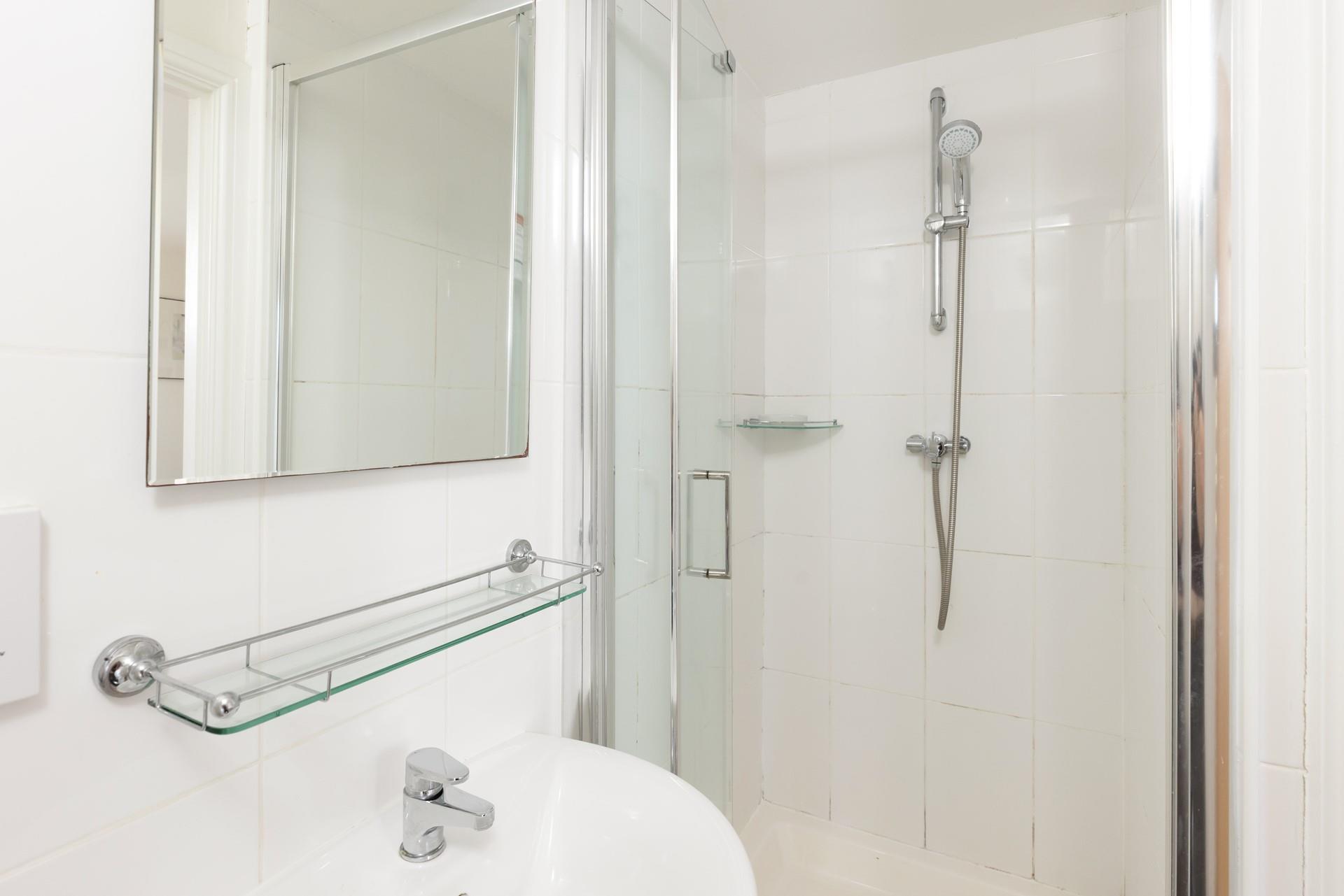 Step from the beach and into the shower.