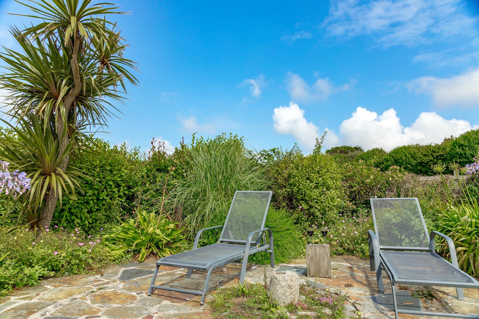 Relax on the sun loungers and soak up the sun.