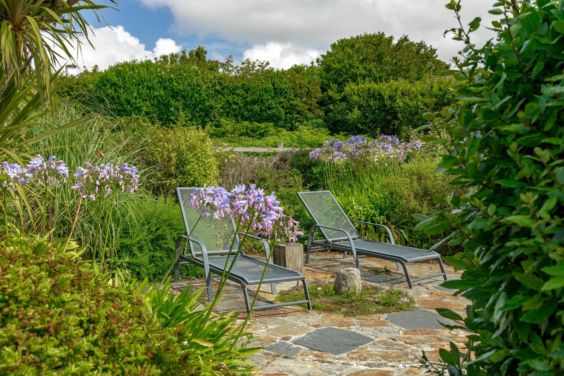 Relax in the beautiful surroundings listening to the wildlife in the garden.