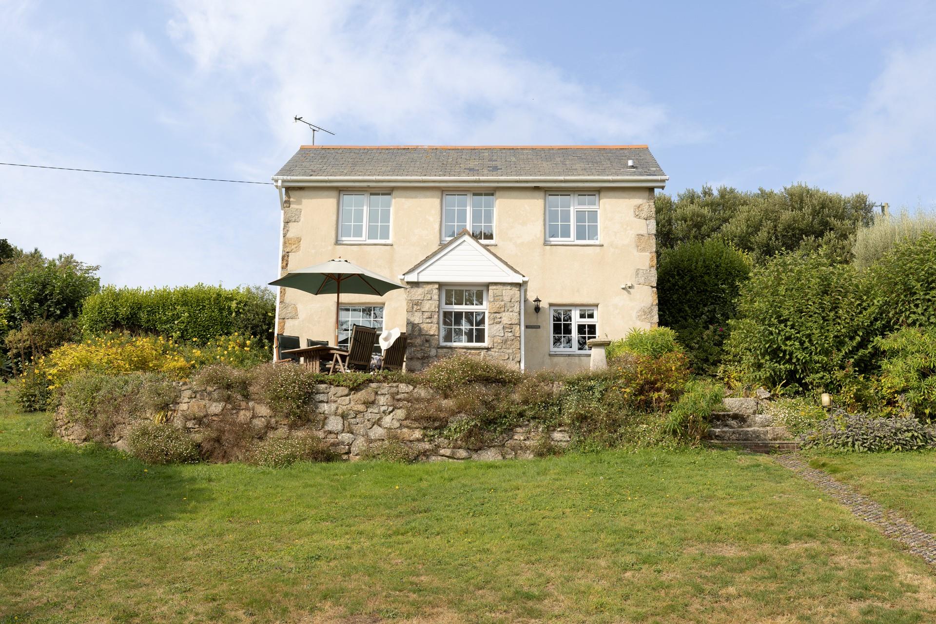 Sink into pure relaxation mode when you arrive at this off-the-beaten-track cottage.