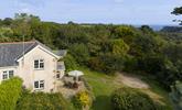 Picturesque views over Lamorna Valley and out to sea from the garden.  - Thumbnail Image