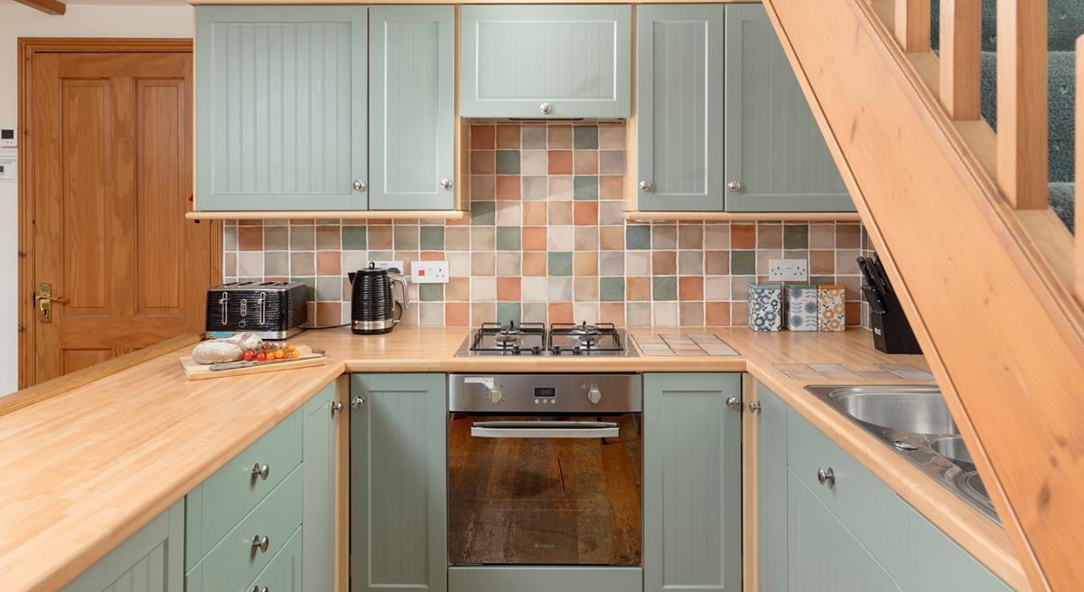 The kitchen has everything you need to rustle up a feast!