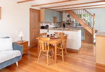 Spend quality time together as a family in the open plan living space.