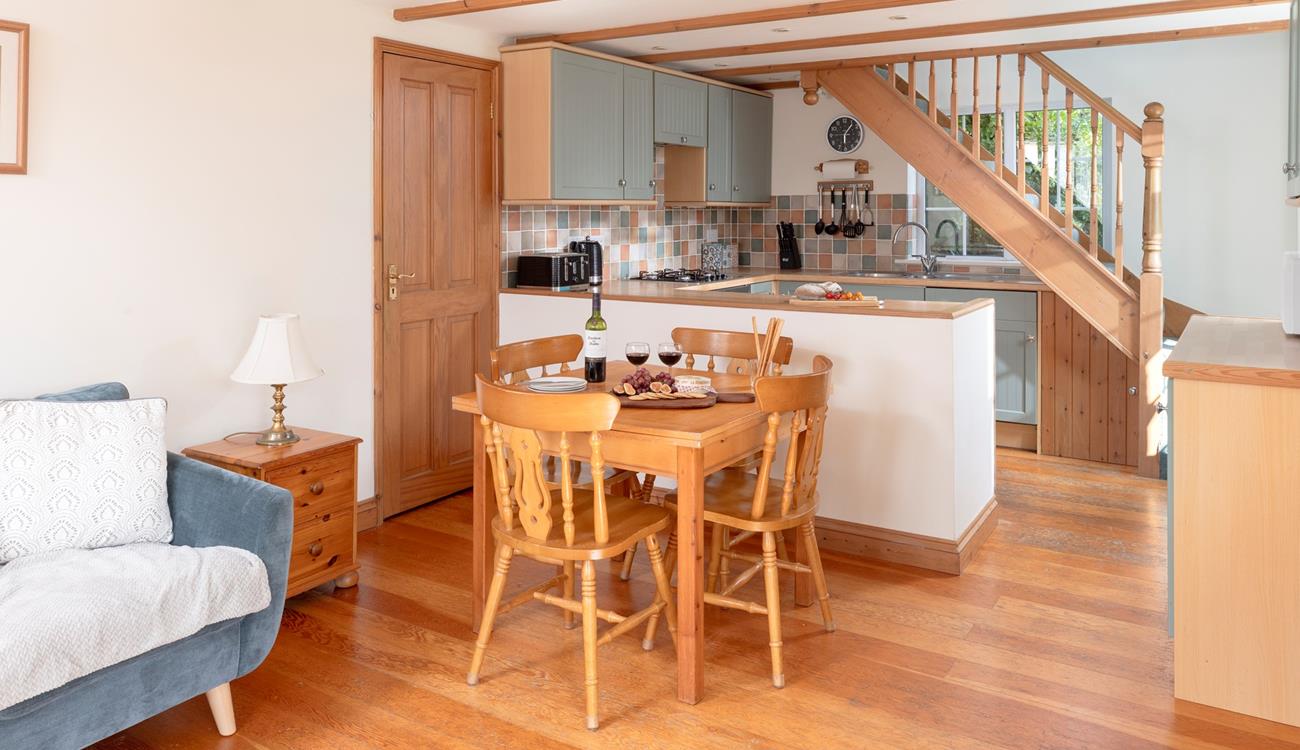 Spend quality time together as a family in the open plan living space.