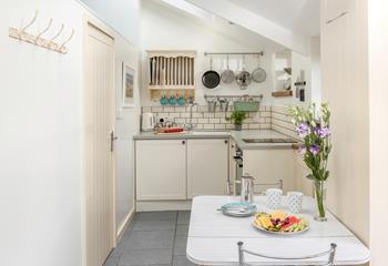 Cook up a storm in your lovely Cornish kitchen. 