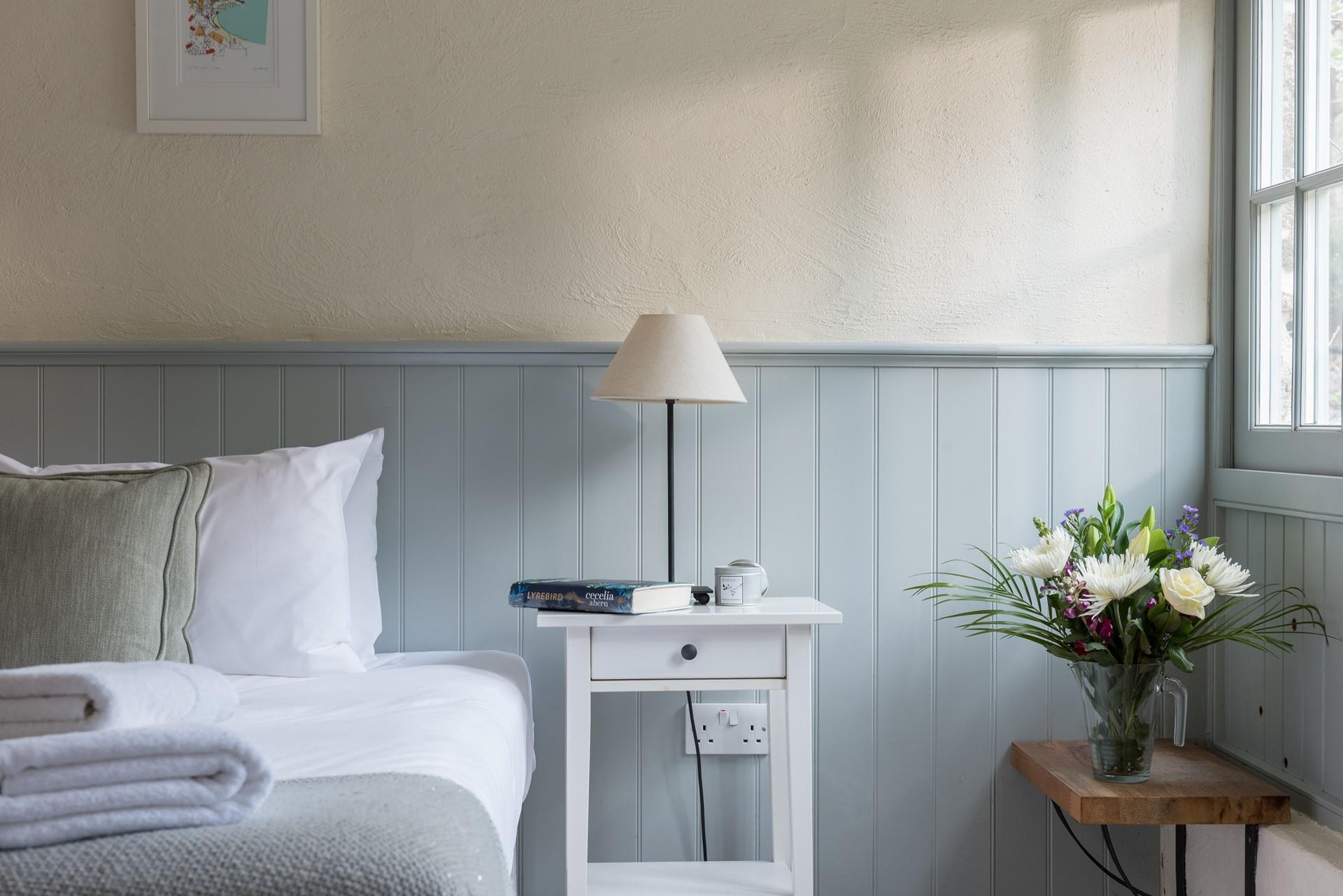 Enjoy slow mornings or early nights with a book.