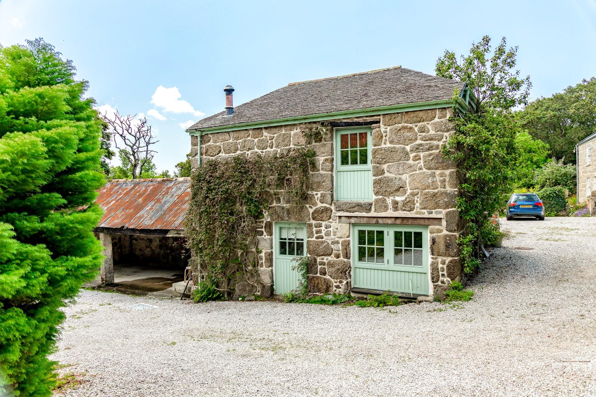 The granite barn conversion is a charming retreat for two.