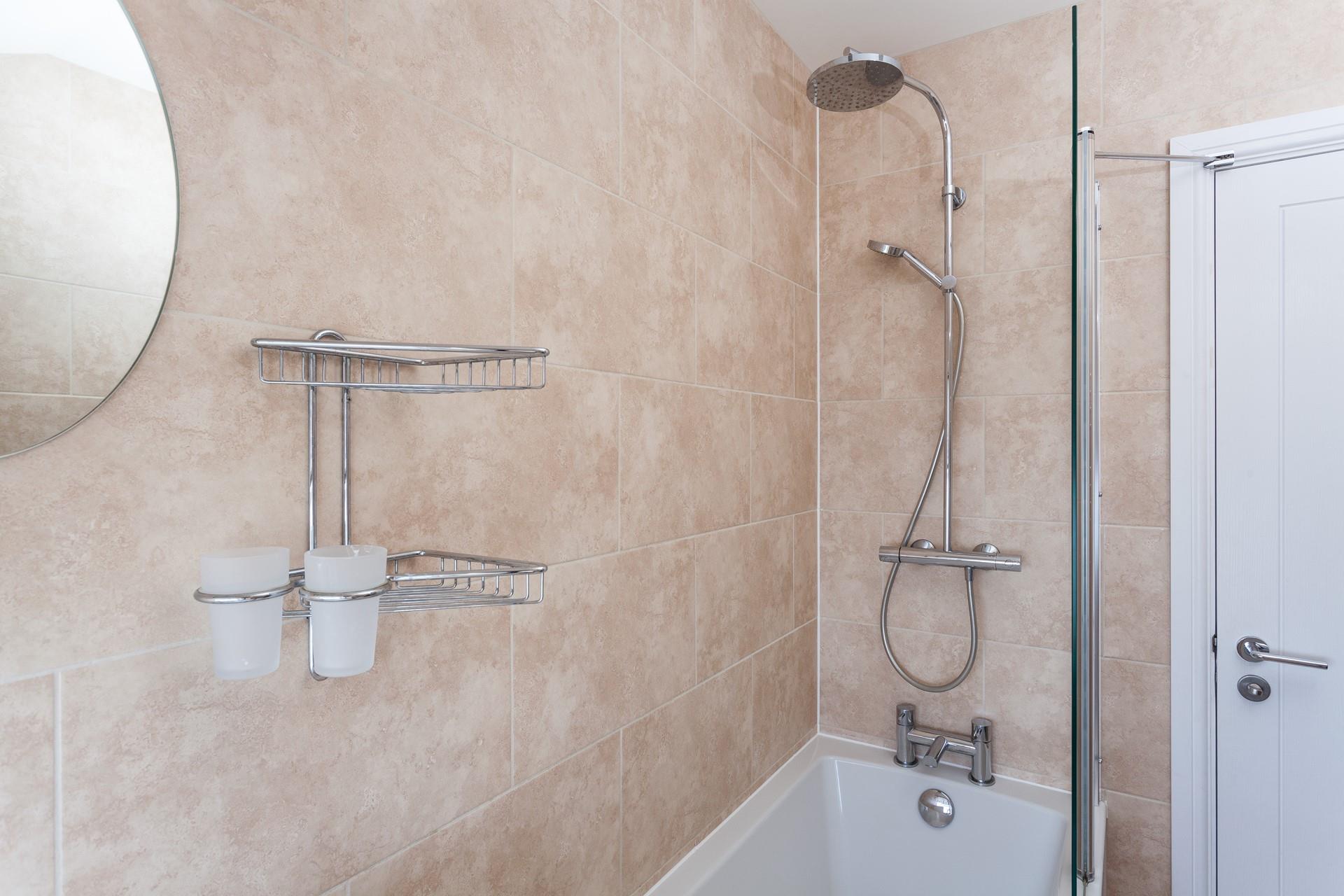 Wash off the sand after a busy beach day.