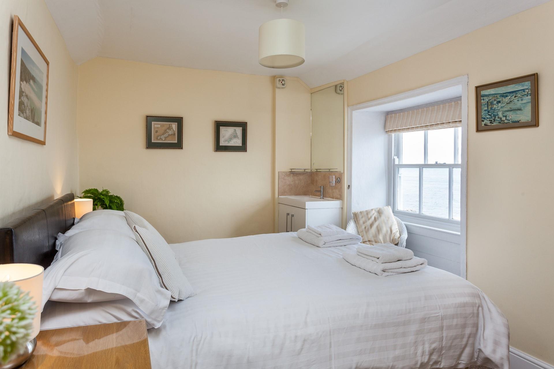 Bedroom 3 boasts another double bed.