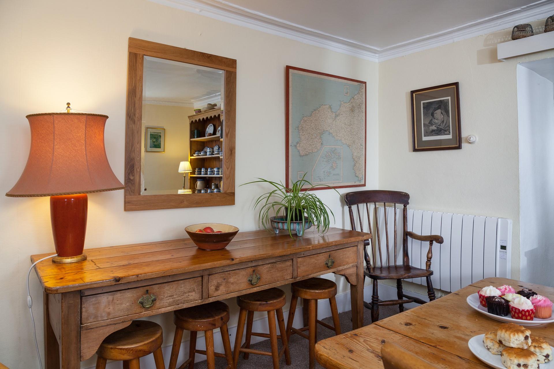 Tuck into a Cornish cream tea in the afternoon.