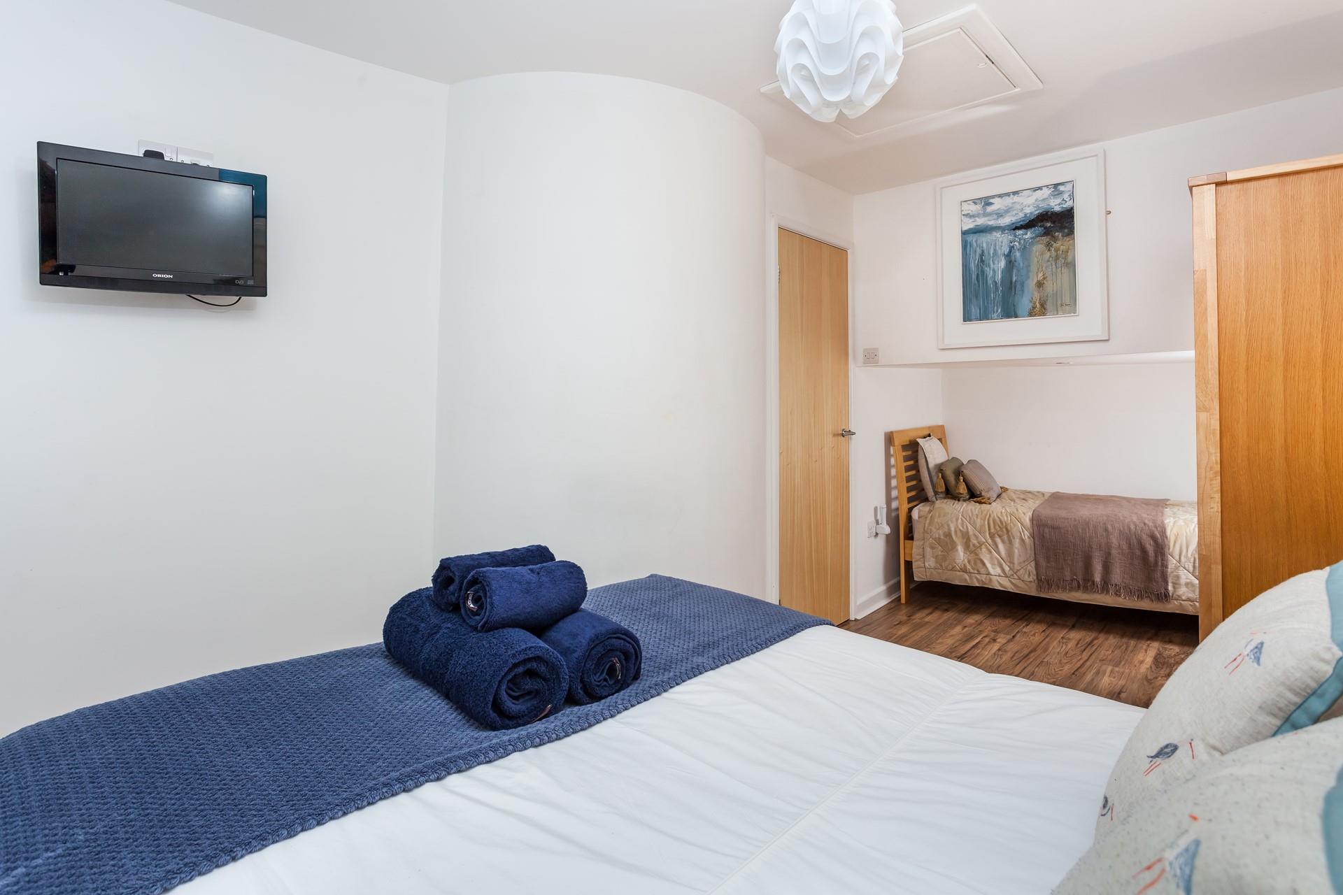 Enjoy a restful night's sleep after a busy day on Porthmeor beach.