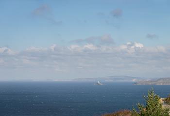 Godrevy Lighthouse can be seen from 2 Trelissick Court. 