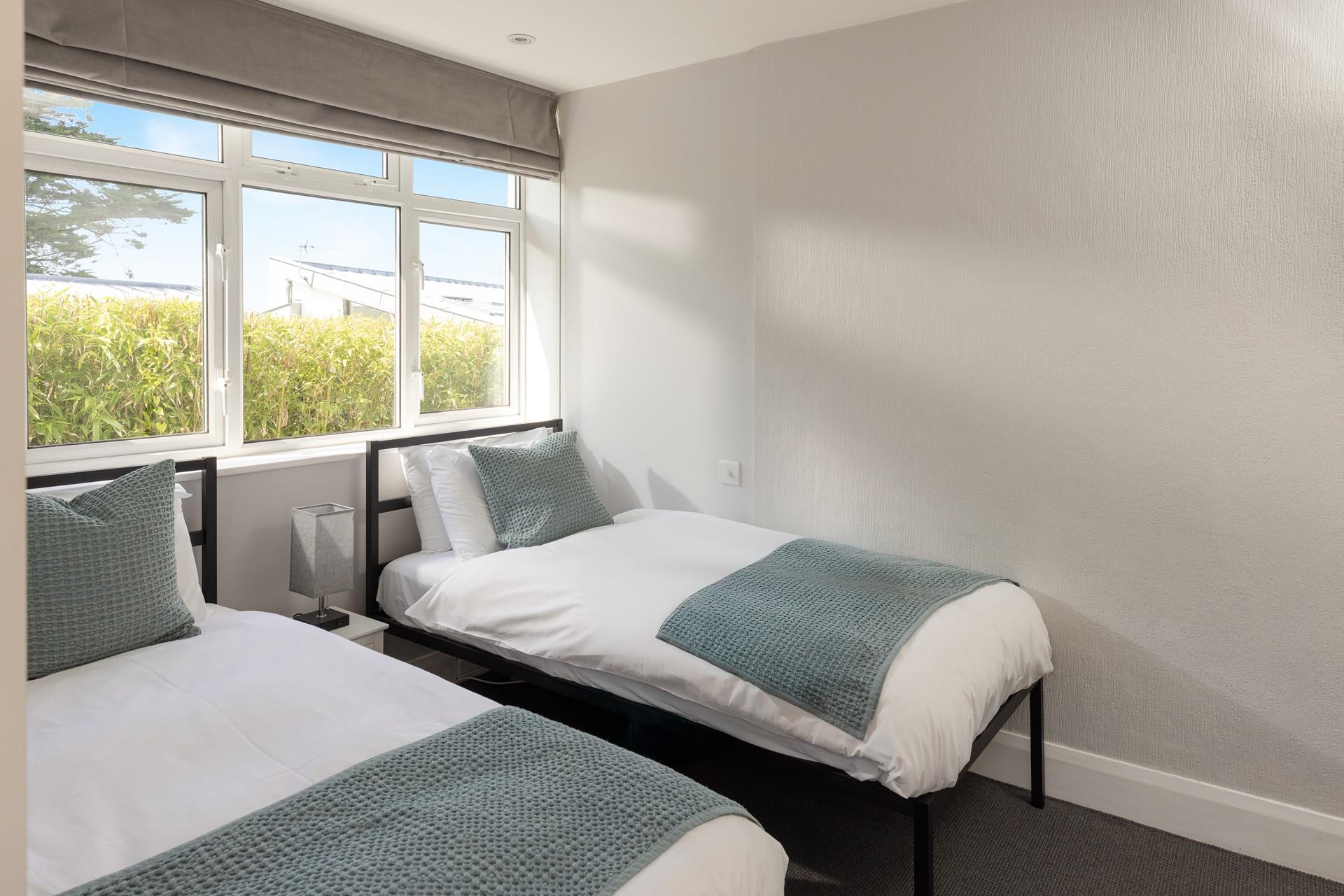 The twin bedroom is perfect for the little ones!