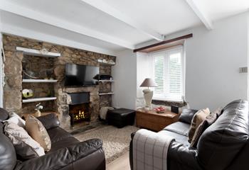 Pebbles is a quaint Cornish cottage perfect for a cosy winter getaway.