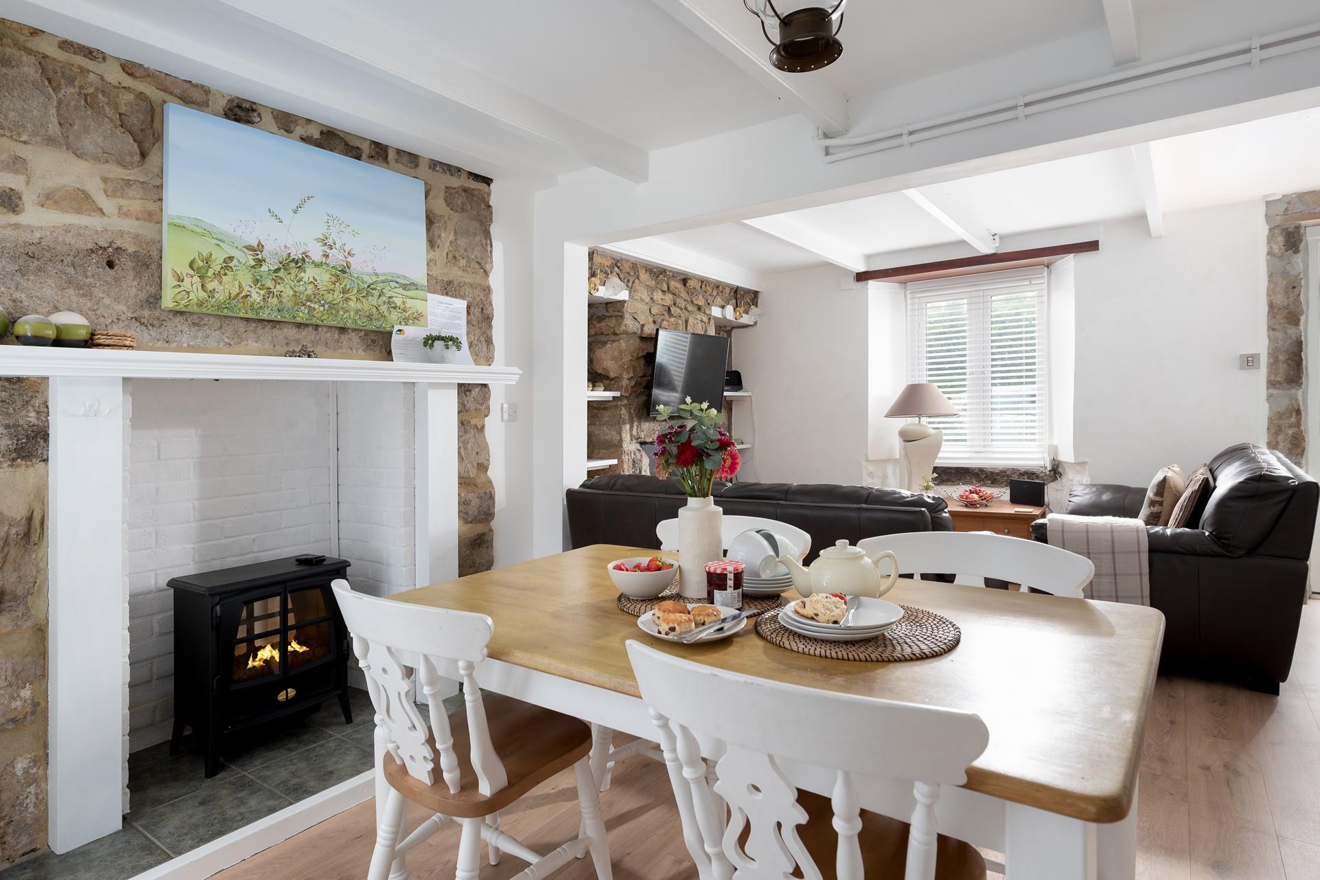 Enjoy a cream tea the Cornish way of course.