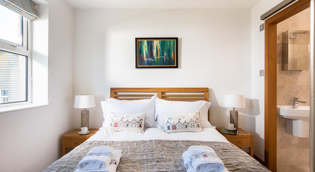 Bedroom 1 has an en suite bathroom, offering extra space and privacy to get ready for the day ahead.