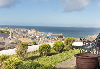 Take your first coffee of the day and a blanket to the outside seating area so you can snuggle up and watch St Ives slowly wake up.