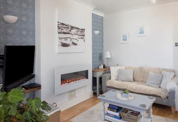 Cuddle up on the sofas after a busy day to enjoy an evening of films and board games.