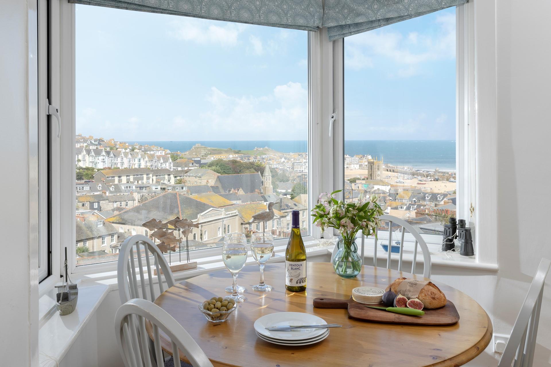 The spectacular views will beckon you down to the beach to enjoy the sunshine.