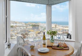 The spectacular views will beckon you down to the beach to enjoy the sunshine.