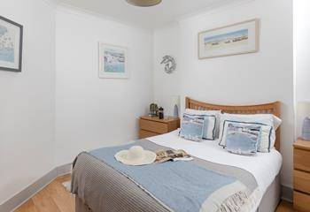 On warm evenings, crack open the window and let in the fresh Cornish breeze.