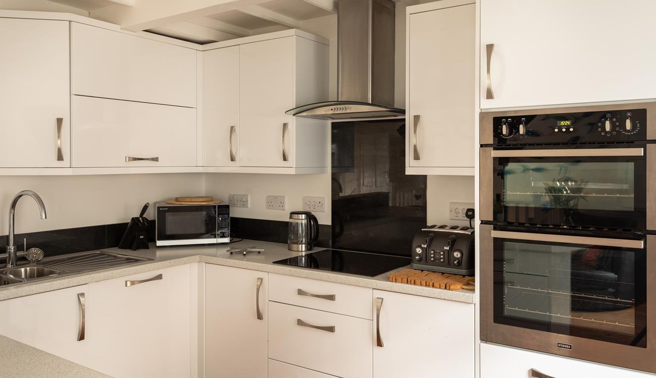 Buy some fresh ingredients in town and make a delicious meal.